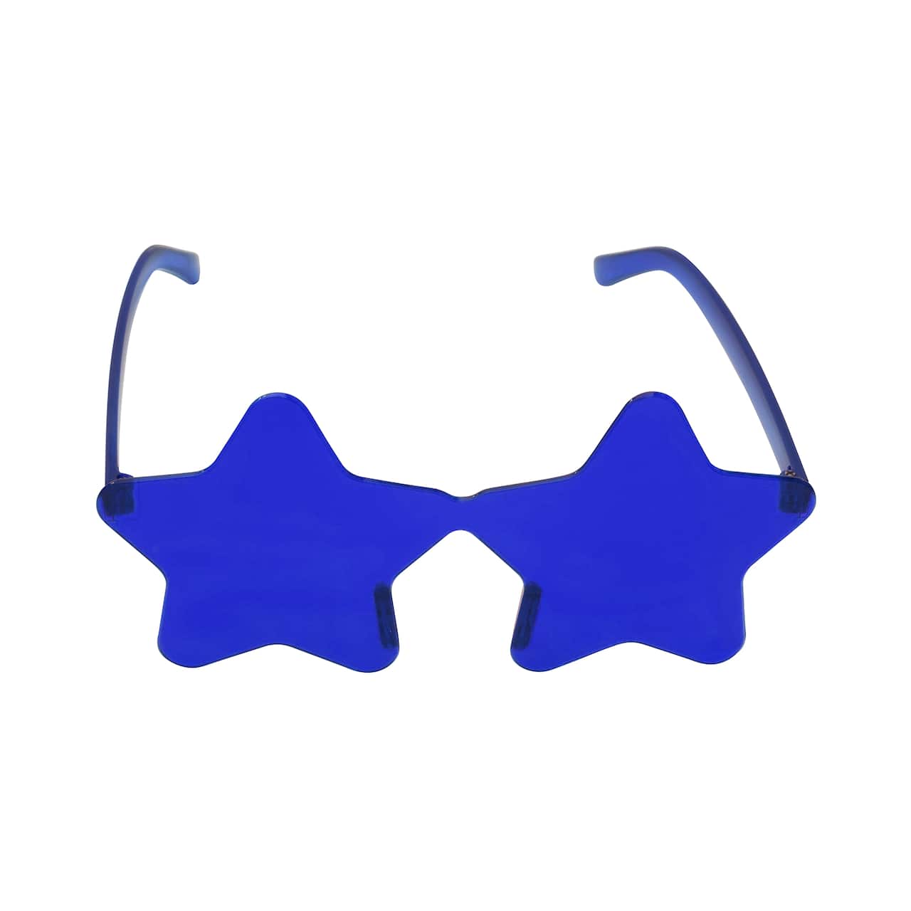 Adult Plastic Star Costume Glasses